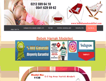 Tablet Screenshot of bebekhamakmodelleri.com